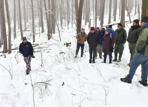 Public tours site of proposed disc golf course at Coopers Rock